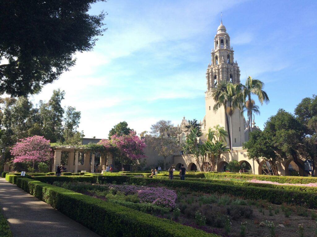 Stop by Balboa Park in San Diego